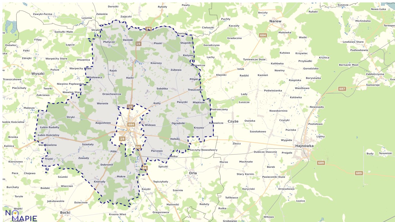 Mapa Geoportal Bielsk Podlaski
